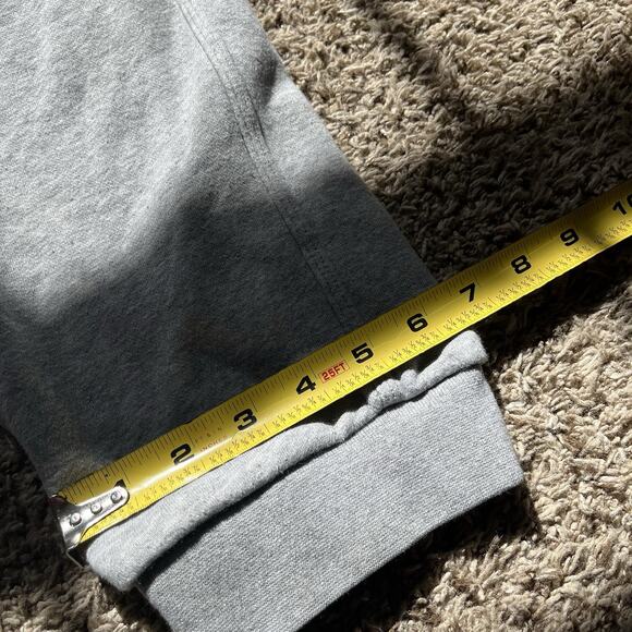 Nike Pants Mens Xl Gray Fleece Sweatpants Joggers Drawstring Logo Swoosh - Picture 4 of 9
